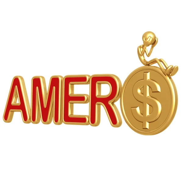 Amero Doubt — Stock Photo, Image