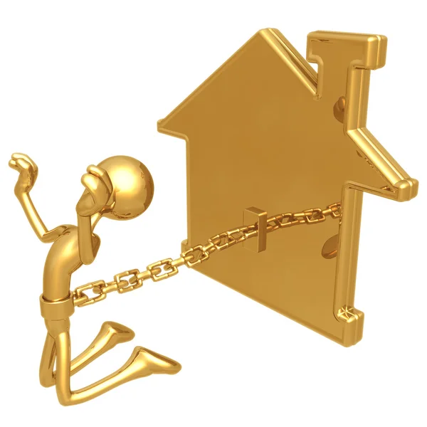 Chained To Home — Stock Photo, Image