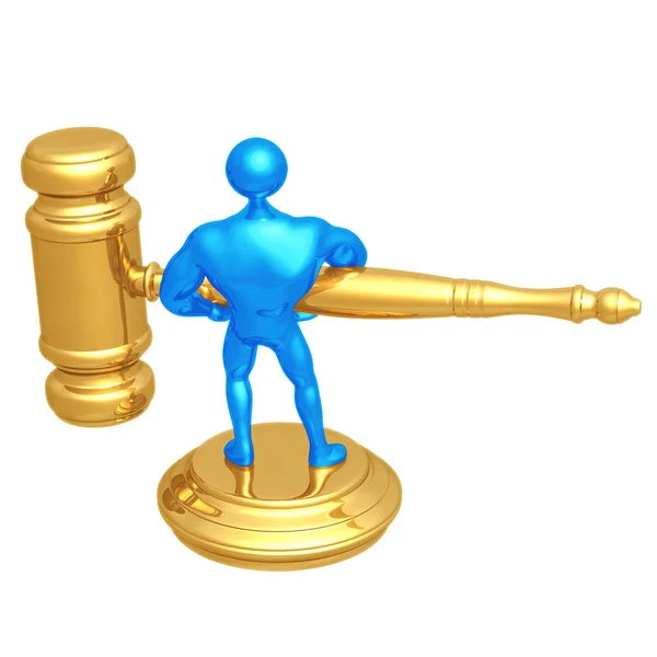 Big Gavel — Stock Photo, Image