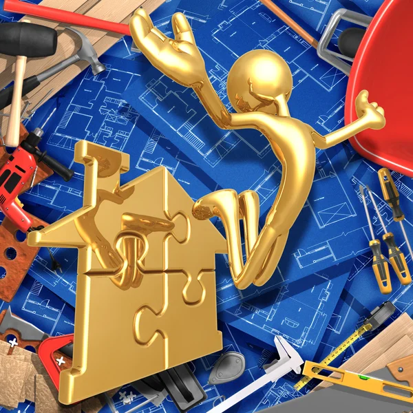 sevinç altın ev Bulmaca için atlama