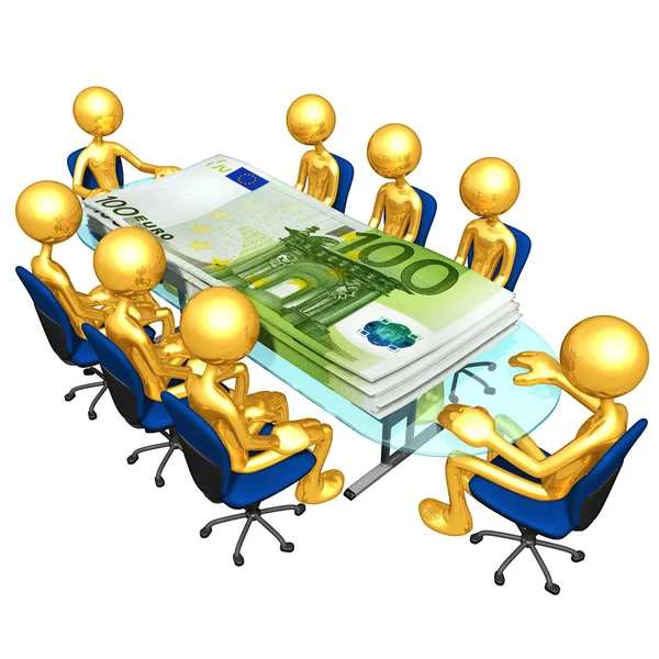 Money Meeting — Stock Photo, Image