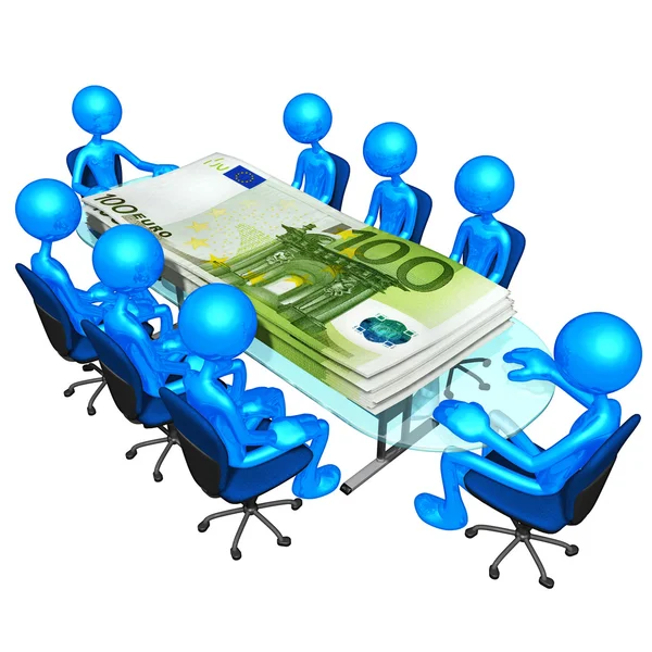 Money Meeting — Stock Photo, Image