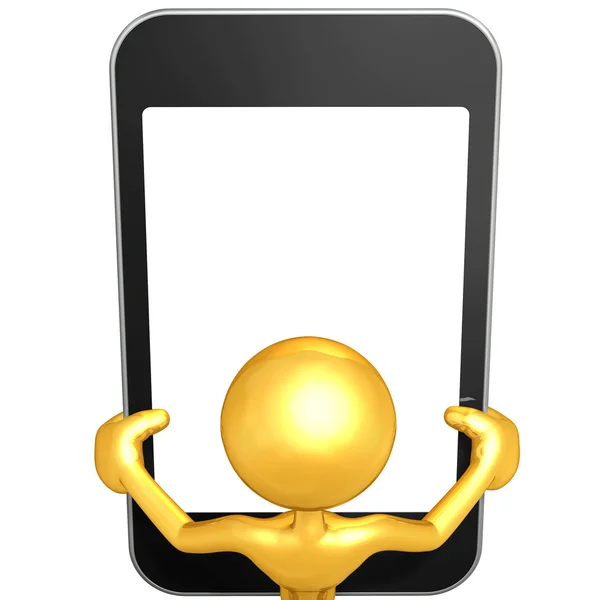 Touch Screen Mobile Device — Stock Photo, Image