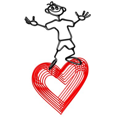 Doodle guyz Sevgililer günü kalp