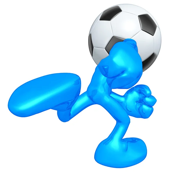 Mini O.G. Fotbal Fotbal — Fotografie, imagine de stoc