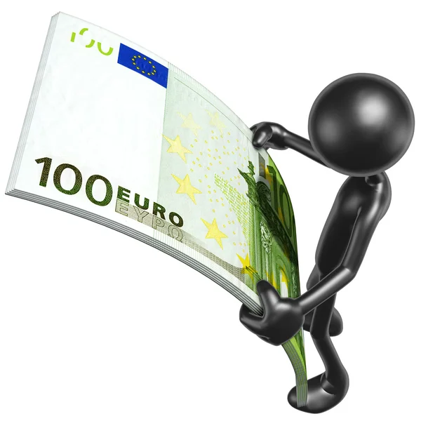 Mann mit Geld — Stockfoto