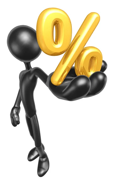 Gouden percentage — Stockfoto