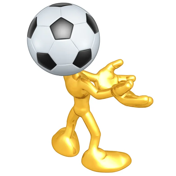 Mini o.g. fotbal fotbal — Stock fotografie