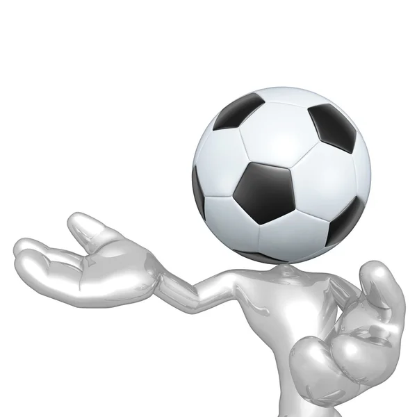 Og mini piłka nożna Piłka nożna — Zdjęcie stockowe