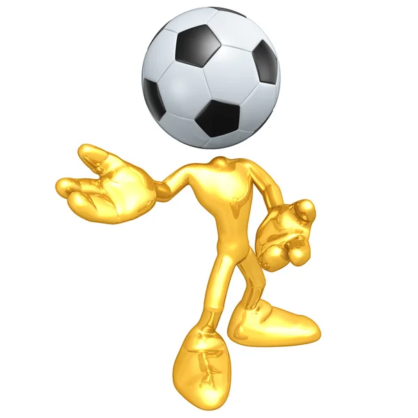 Mini o.g. fotbal fotbal — Stock fotografie