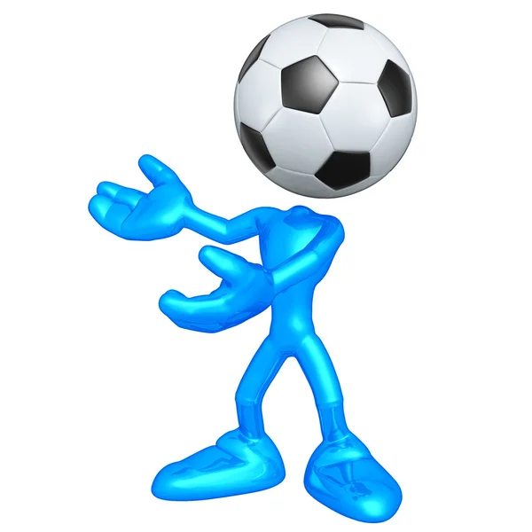 Μίνι o.g. Ποδόσφαιρο Ποδόσφαιρο — Φωτογραφία Αρχείου