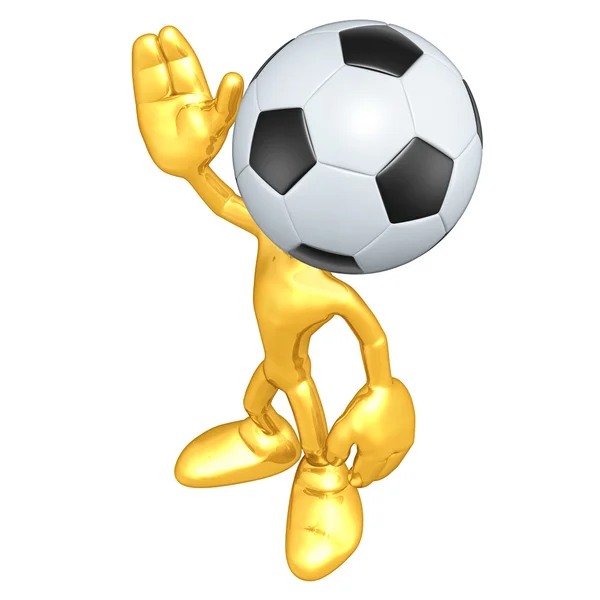 Mini O.G. Fotbal Fotbal — Fotografie, imagine de stoc