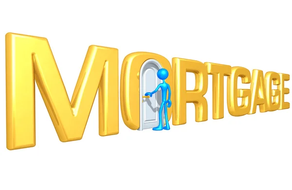 Mortgage Door — Stock Photo, Image