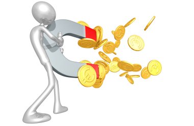adam para mıknatıs