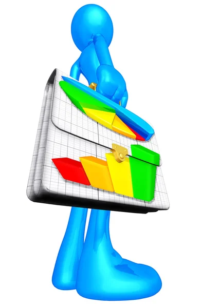 Valigetta rapporti aziendali — Foto Stock