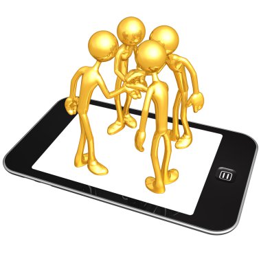 dokunmatik ekran telefon aygıtı