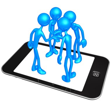 dokunmatik ekran telefon aygıtı