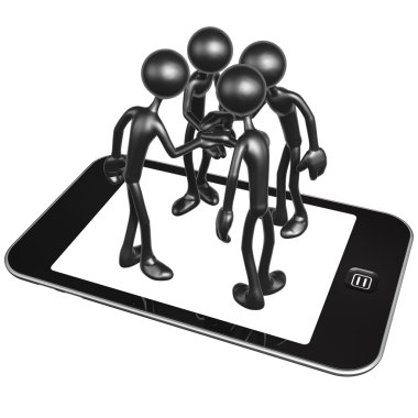 dokunmatik ekran telefon aygıtı