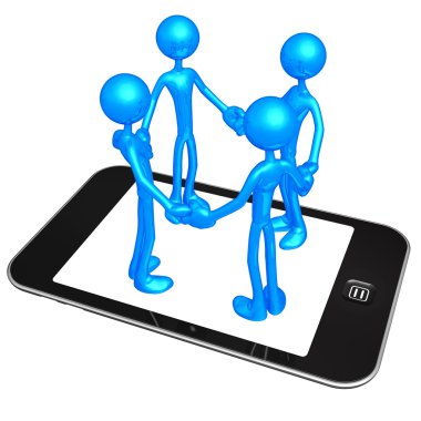 dokunmatik ekran telefon aygıtı