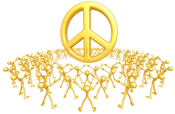 Gemeenschap vrede — Stockfoto