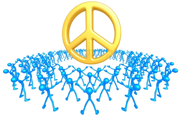 Community peace — Stock Photo, Image