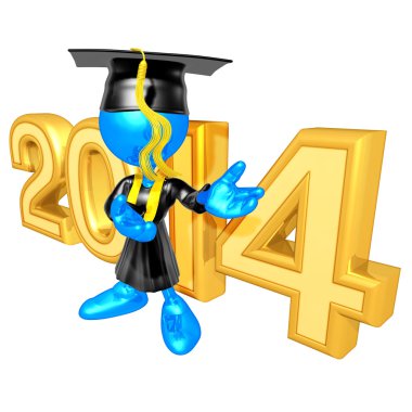 Yeni yıl 2014 altın