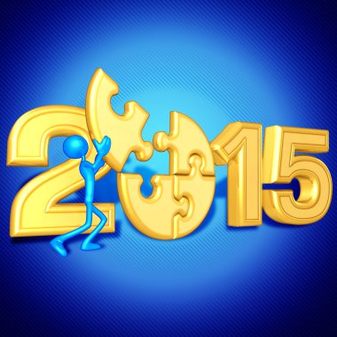 mutlu yeni yıl altın bulmaca 2015