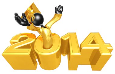 Yeni yıl 2014 altın eğitim