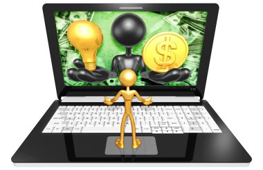 ampul ve Doları laptop