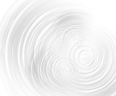 Beyaz yuvarlak zemin