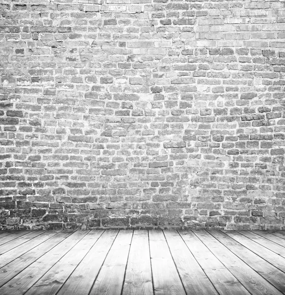 vintage Odası beyaz boş iç