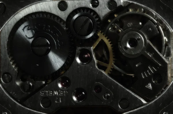 Механік годинникового механізму — стокове фото