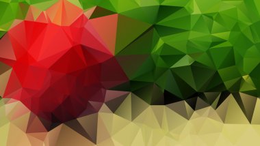 kırmızı yeşil geometrik renkli vektör eps 10