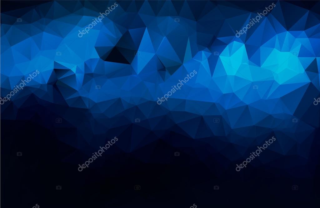 Abstract background blue black vector illustration Stock Vector Image