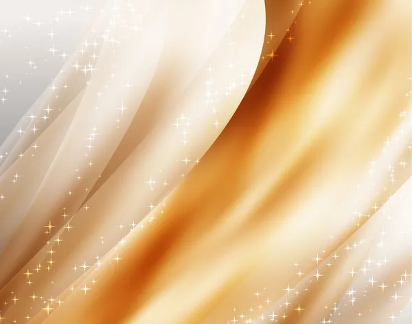 Golden star christmas abstract background — Stock Vector