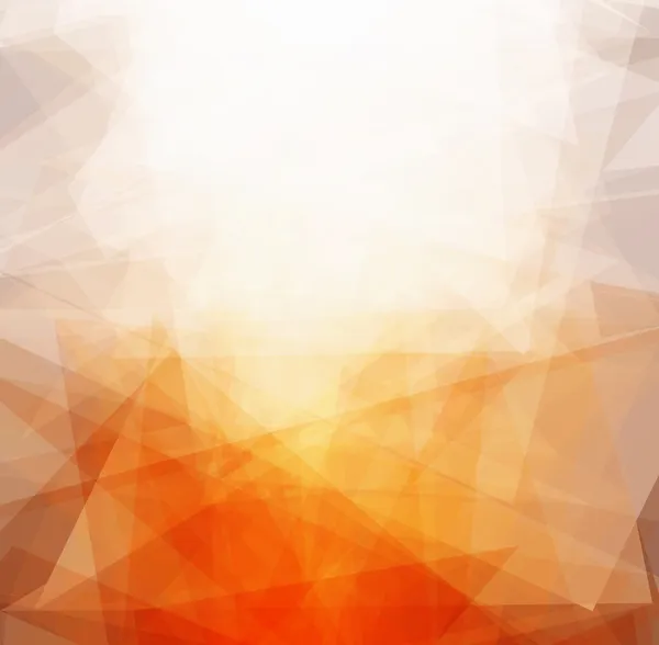 Triângulos brilhantes sol abstrato fundo vetor — Vetor de Stock