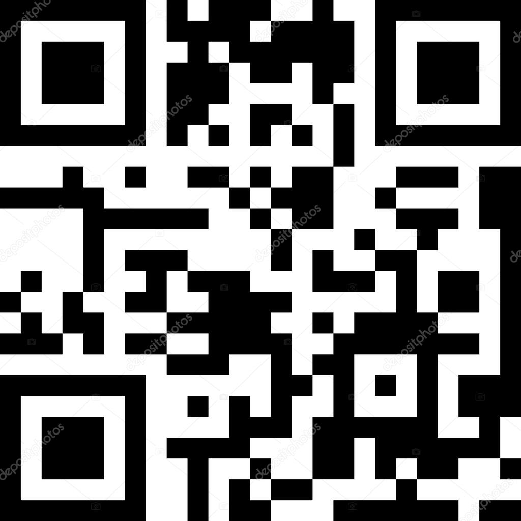 qr code ready to scan with smart phone