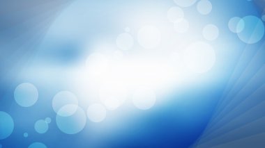 parlak mavi bokeh arka plan vektör full hd çözünürlük illustrat