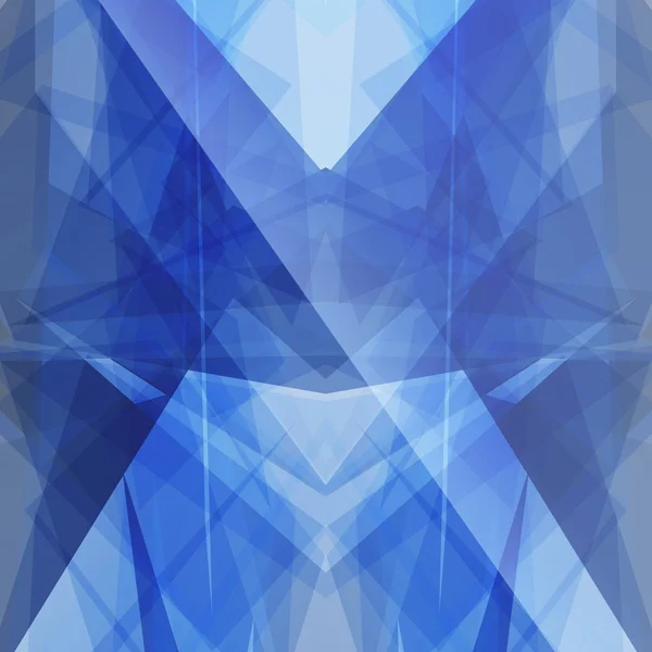 Topaz blå trekantiga torg bakgrund knappikon med flare — Stock vektor