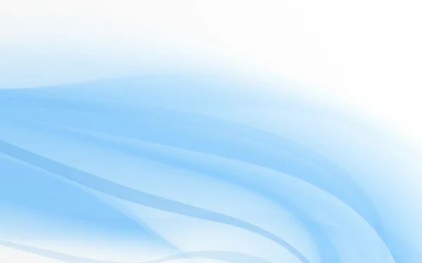青い空波ライン抽象的な背景ベクトル イラスト — ストックベクタ