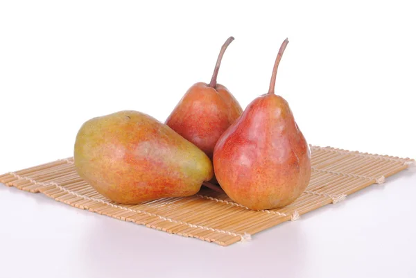 Red and green pears — Stock Photo, Image