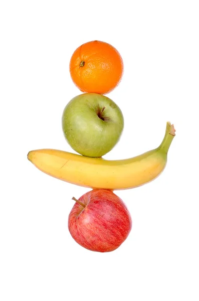 Pile of sliced colored fruits — Stock Photo, Image