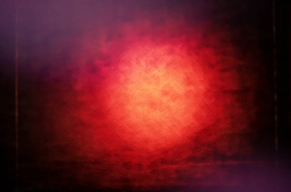 Красный Гранж Фон Тёмной Виньеткой Светлой Точкой Посередине — стоковое фото