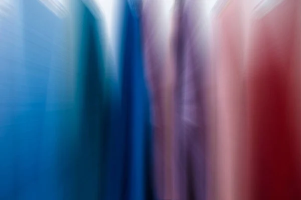 Multicolored Defocused Background Blue Red Stripes — 图库照片