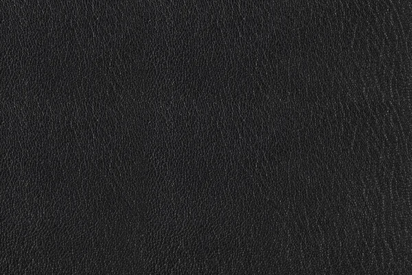 Texture Dark Gray Black Leather Close — Stockfoto