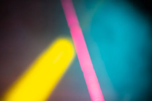 Pink Yellow Stage Beams Purple Gradient Stage Light — Zdjęcie stockowe