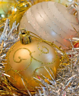 Altın christmas top