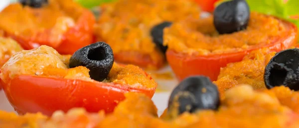 Several stuffed tomatoes — Stock Photo, Image