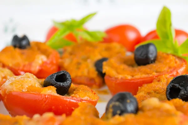 Several stuffed tomatoes — Stock Photo, Image