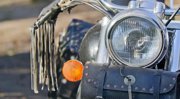 Motocyklových světlometů — Stock fotografie